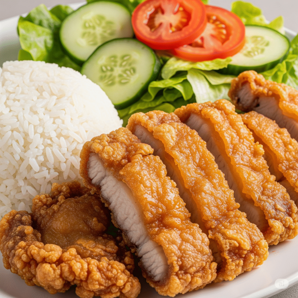 Thịt Heo Chiên Xù