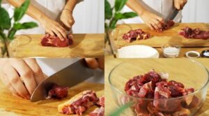 sơ chế thịt bò