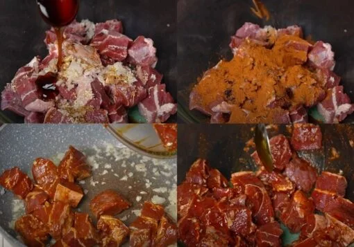 cách làm món bò hầm khoai tây