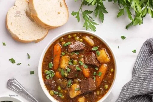 cách làm món bò hầm khoai tây