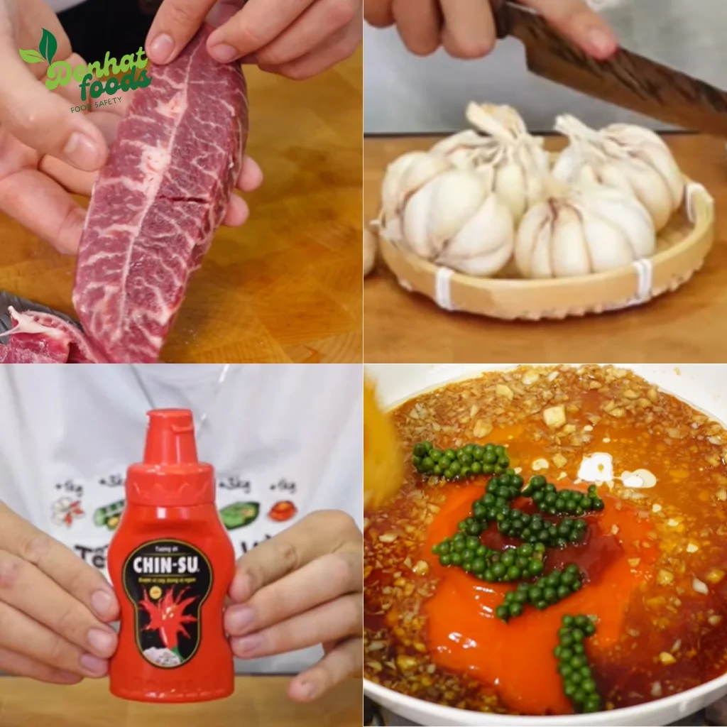 Cách làm thịt bò cháy tỏi siêu ngon tại nhà
